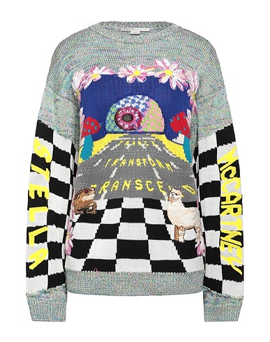 STELLA McCARTNEY Jumper Green 100% Cotton