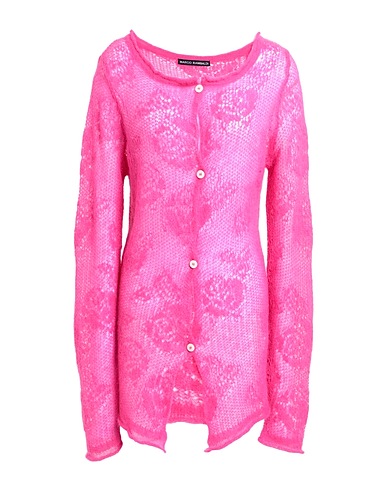 MARCO RAMBALDI Cardigan Fucsia 50% Lana mohair, 36% Nylon, 14% Lana Merino