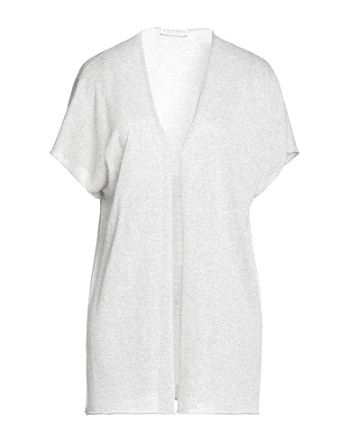 LE TRICOT PERUGIA Cardigan Grigio chiaro 75% Viscosa, 25% Poliestere