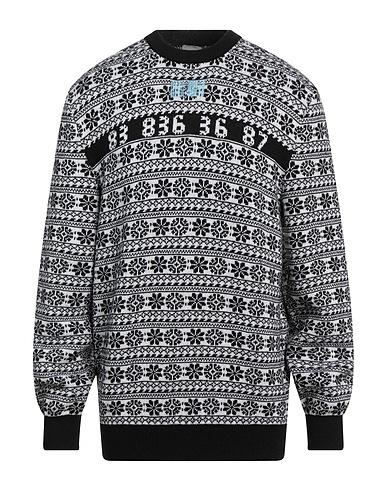 VETEMENTS プルオーバー ブラック ウール 100%