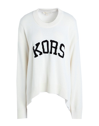 MICHAEL MICHAEL KORS Jumper White 47% Merino Wool, 38% Viscose, 10% Nylon, 5% Cashmere