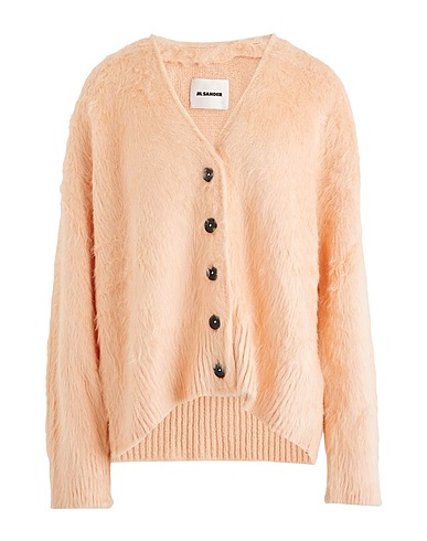 JIL SANDER Cardigan Salmon pink 100% Silk
