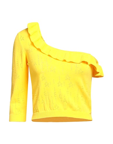 GAëLLE Paris Jumper Yellow 65% Viscose, 35% Polyamide