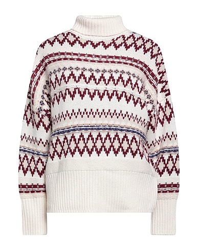 RAG & BONE Polo neck Ivory 100% Wool