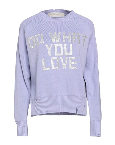 GOLDEN GOOSE Sweater Lilac 100% Cotton