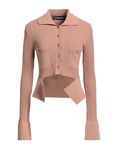 ANDREĀDAMO Cardigan Blush 80% Viscose, 10% Polyester, 9% Polyamide, 1% Elastane