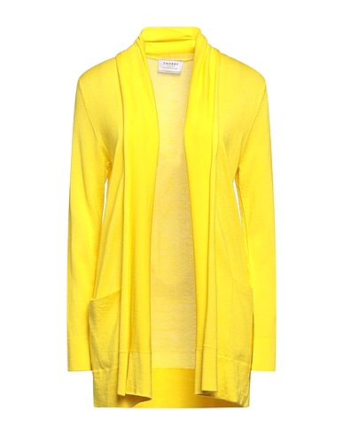 SNOBBY SHEEP Cardigan Yellow 55% Silk, 45% Cashmere