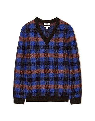 COS Jumper Blue 35% Polyester, 31% Alpaca wool, 31% Wool, 3% Elastane