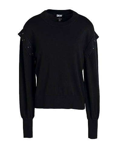 DKNY Jumper Black 75% Viscose, 25% Nylon