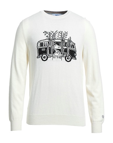 MQJ Jumper Ivory 35% Polyamide, 30% Wool, 30% Viscose, 5% Cashmere