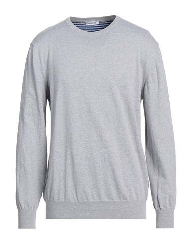 TAILOR CLUB Jumper Light grey 100% Cotton