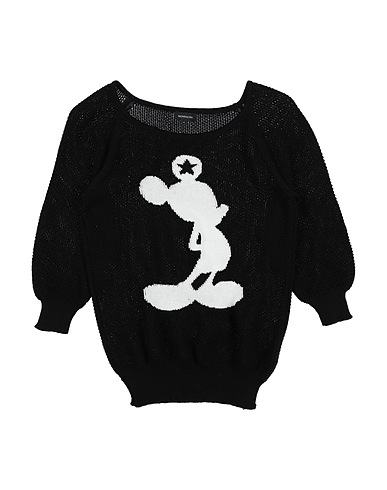 MONNALISA Sweater Black 100% Cotton