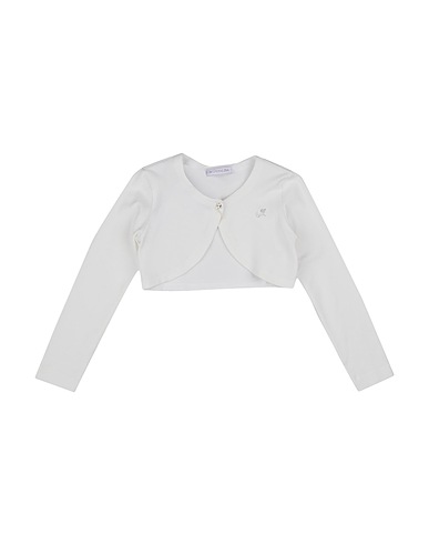 MONNALISA Coprispalle Off white 96% Viscosa, 4% Elastan