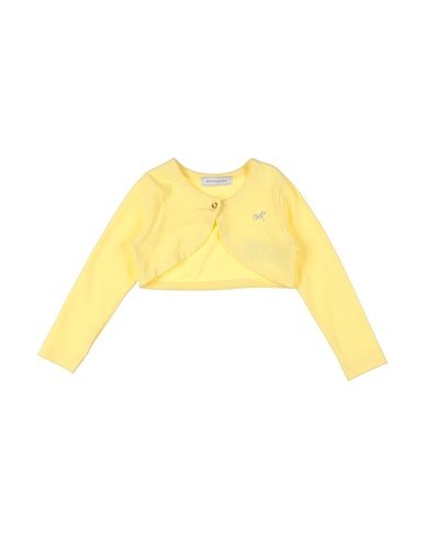MONNALISA Shrug Yellow 96% Viscose, 4% Elastane