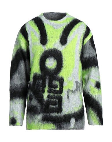 GIVENCHY Jumper Yellow 41% Cotton, 29% Mohair wool, 22% Polyamide, 8% Viscose