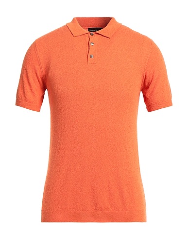 ROBERTO COLLINA Jumper Orange 70% Cotton, 30% Polyamide