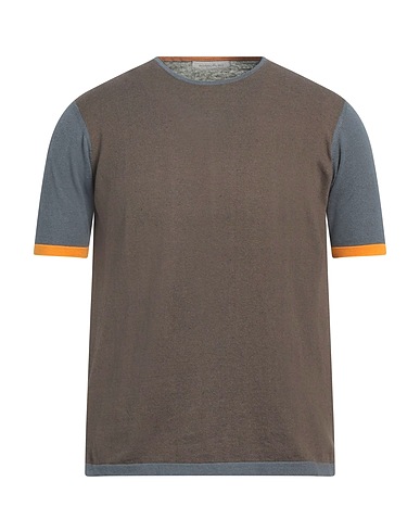 ROSSOPURO Sweater Khaki 80% Cotton, 20% Linen