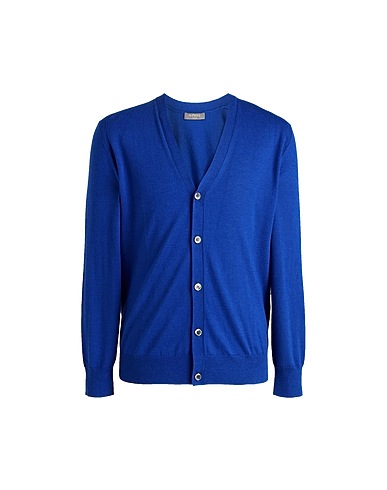 N.PEAL Cardigan Bright blue 70% Cashmere, 30% Silk