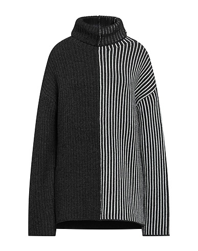 JOSEPH Polo neck Charcoal 85% Merino Wool, 15% Polyamide