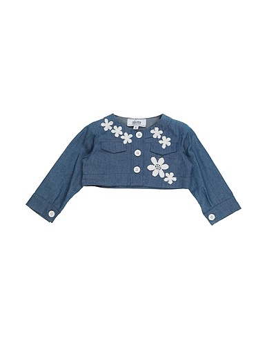 ALETTA Shrug Blue 100% Cotton