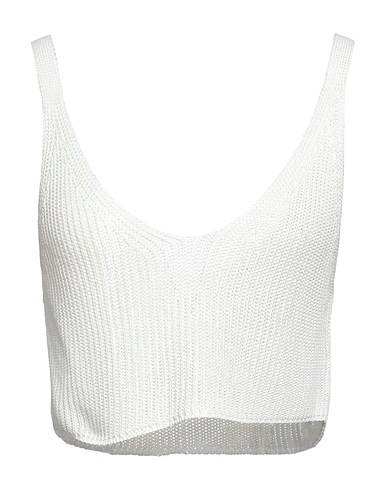 P.A.R.O.S.H. Crop top Avorio 100% Viscosa