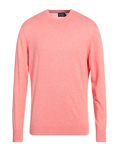 HACKETT Sweater Salmon pink 85% Cotton, 15% Cashmere