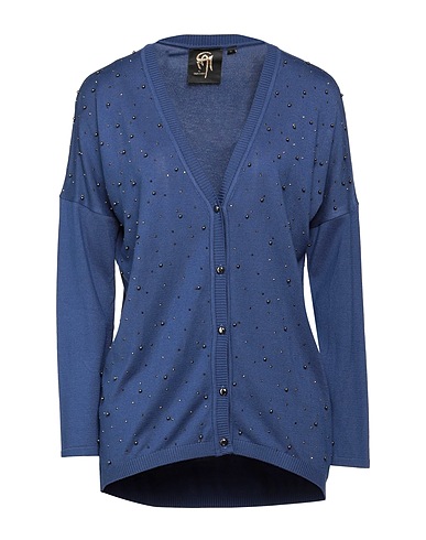 GAI MATTIOLO Cardigan Blue 80% Viscose, 20% Elastane