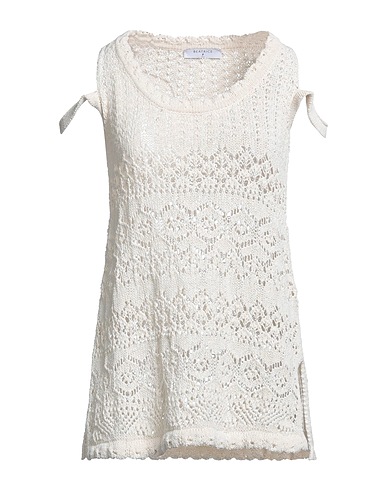 BEATRICE .B Jumper Beige 55% Cotton, 45% Polyester