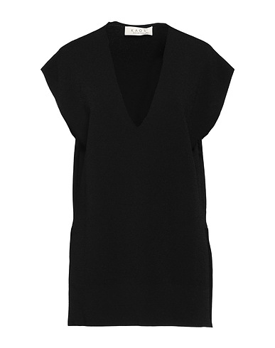KAOS Jumper Black 83% Viscose, 17% Polyester