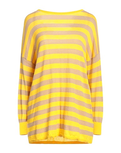 NENETTE Jumper Yellow 60% Cotton, 40% Acrylic