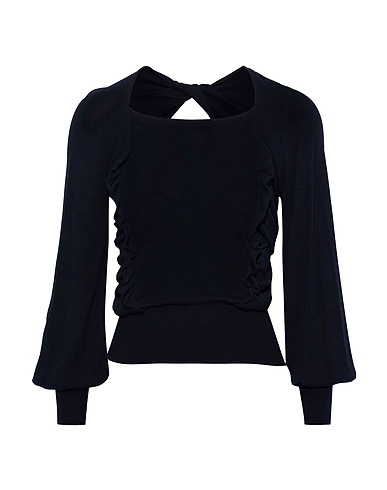 ADEAM Sweater Midnight blue 95% Rayon, 5% Silk