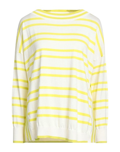 ICONA by KAOS Pullover Verde lime 70% Cotone, 30% Seta