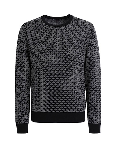 MICHAEL KORS MENS Jumper Black 100% Cotton