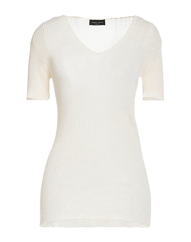 ROBERTO COLLINA Sweater Ivory 100% Cotton