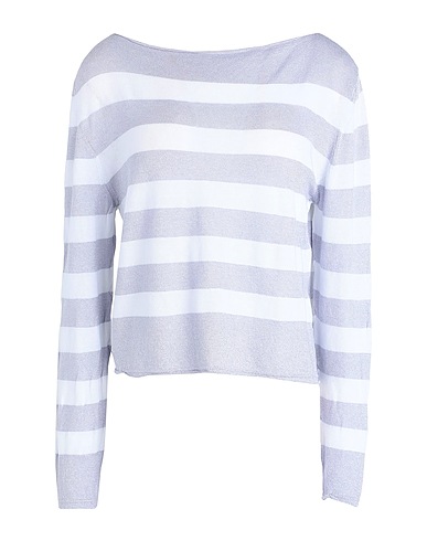 ROBERTO COLLINA Jumper Lilac 54% Viscose, 35% Cotton, 11% Metallic Polyester