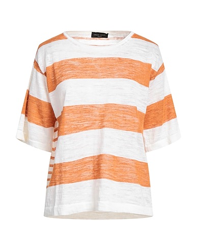 ROBERTO COLLINA Sweater White 55% Linen, 45% Polyester