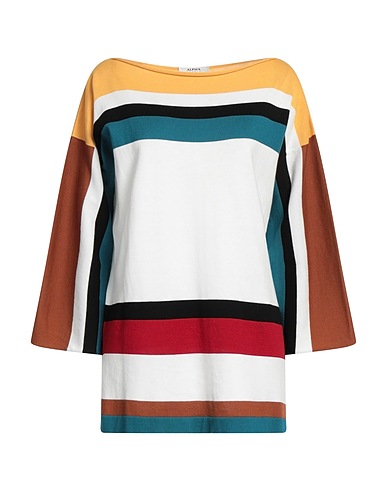 ALPHA STUDIO Jumper Deep teal 100% Cotton