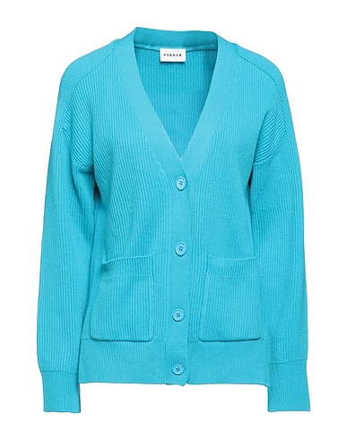 P.A.R.O.S.H. Cardigan Azure 53% Wool, 47% Cotton