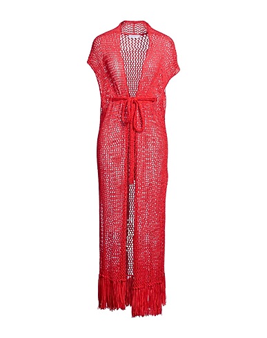 BEATRICE .B Cardigan Red 63% Acrylic, 37% Polyamide