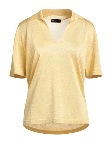 ROBERTO COLLINA Sweater Pastel yellow 82% Viscose, 18% Polyester