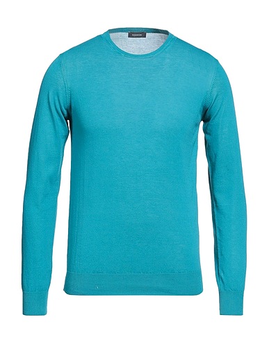 ROSSOPURO Jumper Turquoise 100% Cotton