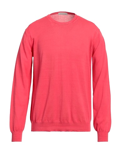 ROSSOPURO Pullover Corallo 100% Cotone