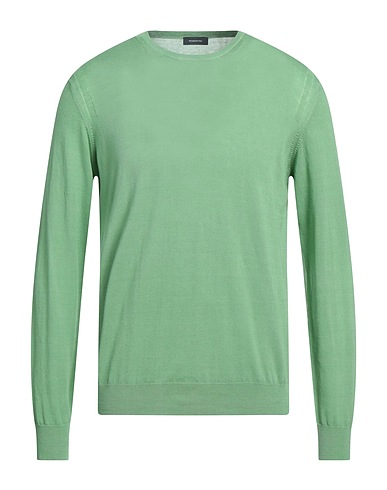 ROSSOPURO Pullover Verde chiaro 100% Cotone