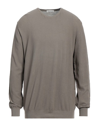 ROSSOPURO Sweater Taupe 100% Cotton