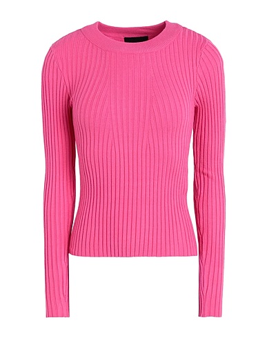PIECES Jumper Fuchsia 50% EcoVero™ viscose, 28% Polyester, 22% Nylon