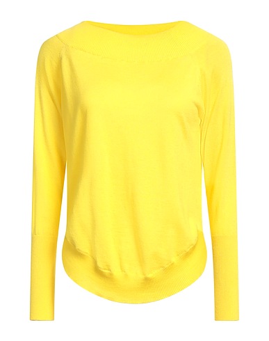 SNOBBY SHEEP Pullover Giallo 55% Seta, 45% Cachemire