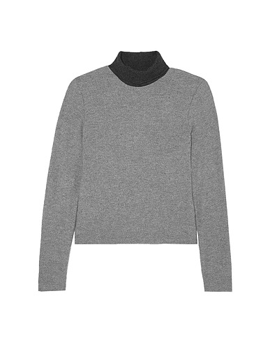 LESET Rollkragenpullover Grau 95% Viskose, 5% Elastan