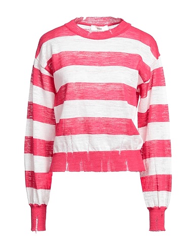 SUOLI Pullover Fuchsia 55% Leinen, 45% Polyester