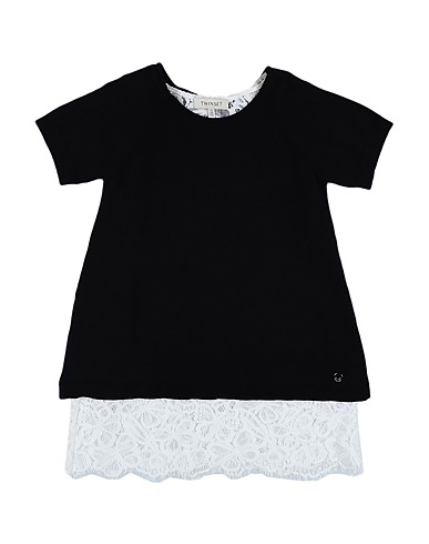 TWINSET Jumper Black 56% Polyamide, 44% Cotton