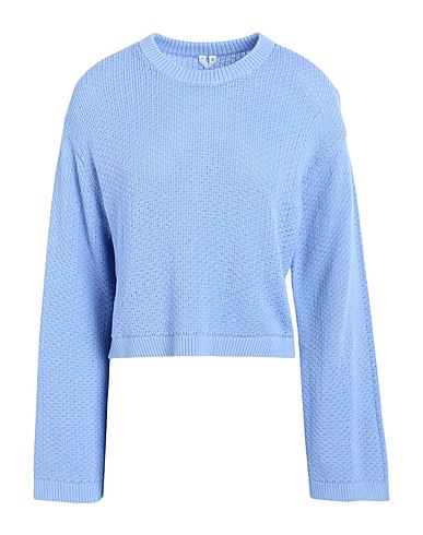 ARKET Jumper Yordan Sweater                    Sky blue 100% Cotton